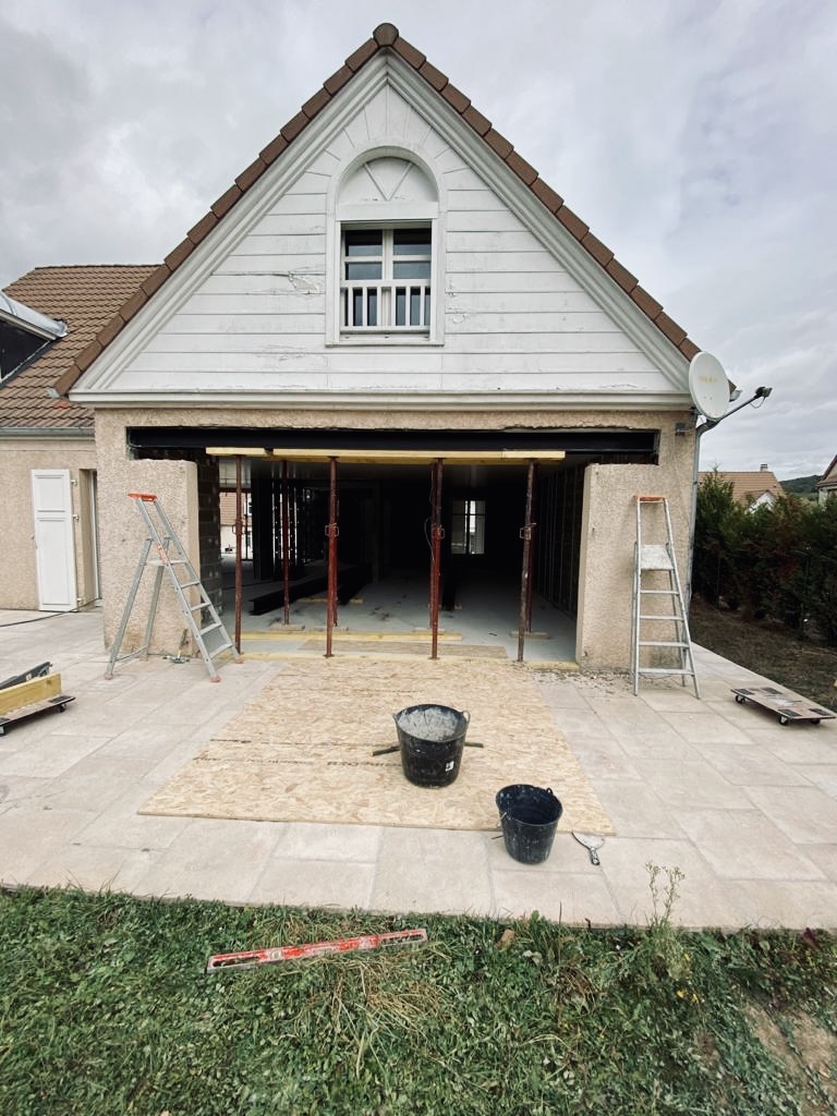 Projet St. Brice – Ouverture murs porteurs